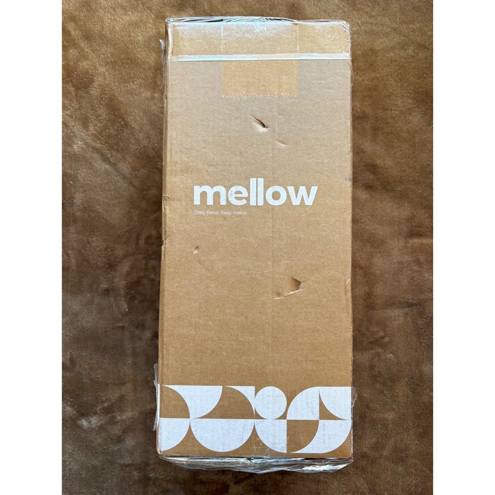 Mellow CloudAlign Regular Memory Foam Pillow White Ergonomic Support Bedding NEW